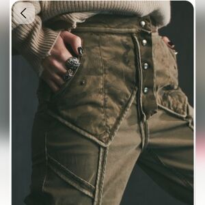 Seroya Scarlett Green Camo Pants size 26